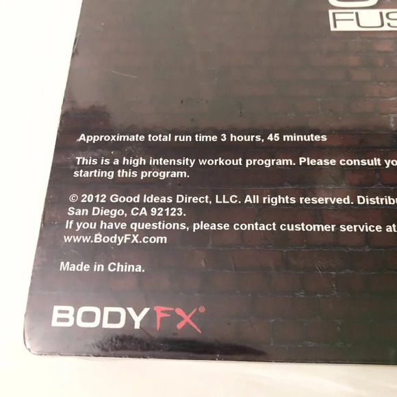 JNL Fusion Exclusive Collection Workout Training Exercise  Disc Set Sealed - Picture 7 of 8